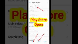 Mobile mein Play Store kaise download Karen  Play Store enable kaise karen playstore shorts [upl. by Carrel]