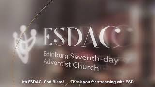 2024 Edinburg SDA Church  Sabbath Vesper  October 18 2024 [upl. by Doxia]