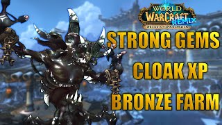 WoWRemix Quick Cloak XP Epic Loot Strong Gems and Bronze Farm [upl. by Genovera]