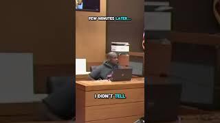 Young Thug Wipes His Nose at YSL Woody Makes Him Change his Statement youngthug court trial rap [upl. by Aitahs]