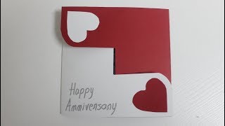 Anniversary card for mum and dad  Beautiful anniversary cards [upl. by Adest]