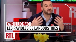 Cyril Lignac  les ravioles de langoustines [upl. by Mala]