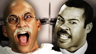 Gandhi vs Martin Luther King Jr Epic Rap Battles of History [upl. by Richey908]