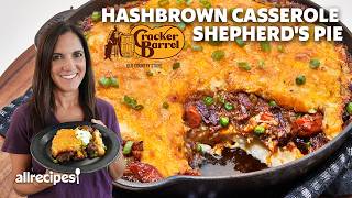 I Made Cracker Barrels Hashbrown Casserole Shepherd’s Pie At Home  Allrecipes [upl. by Jonny]