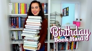 BIRTHDAY BOOK HAUL [upl. by Cammy]