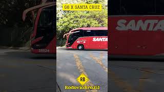 VIAÇÃO SANTA CRUZ G8 RODOVIÁRIA DO TIETÊ rodoviabrazil bus short shorts [upl. by Araik]