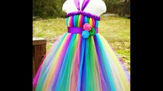 How To Wrap Ribbon Around a Tutu Dress [upl. by Letrice]