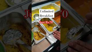 Unlimited breakfast just Rs70 Bangalore bangalorebreakfastfoodlover [upl. by Aima531]