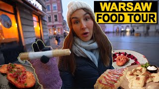 ULTIMATE POLISH FOOD TOUR in WARSAW Poland 🇵🇱 [upl. by Oedama]