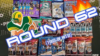 Random Football Card Hobby Pack Opening Round 62 Incredible Rip [upl. by Urina899]