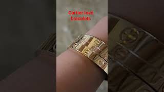 Cartier love bracelet [upl. by Gnuhn]