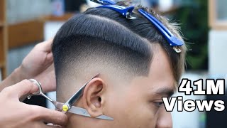 Perfect Skin Fade Most Detailed Blurry 🔥 No viber No air brush  Barber Tutorial🔥 [upl. by Holub]