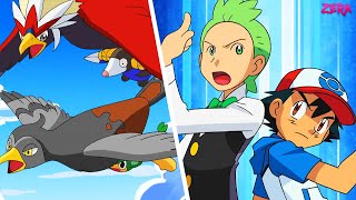 Ash and Cilan vs Soren and Rocko  Full Battle  Pokemon AMV [upl. by Candie]