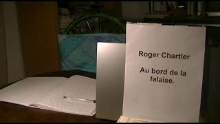 Roger Chartier Au bord de la falaise Lhistoire entre certitudes et inquiétude [upl. by Shreeves780]