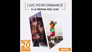 KADER KARA EN LIVE LE SAMEDI 20 JANVIER À PARTIR DE 21H A LA MÉDINA RUE 11X6 [upl. by Adnale]