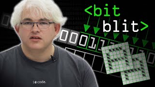 Bit Blit Algorithm Amiga Blitter Chip  Computerphile [upl. by Doreg825]