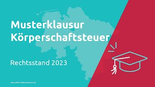 Körperschaftsteuer  2024 Prüfungsvorbereitung Steuerfachangestellte [upl. by Bois]