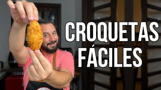 ¡¿Mejores Croquetas Caseras  Receta Rápida [upl. by Colvin]