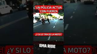 UN POLICIA ACTUANDO CON FUERZA EMARIDE MOTOVLOG policia movil celular profugo control [upl. by Moira438]