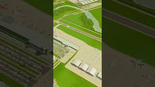 How to Build an Airport Hub  cities Skylines [upl. by Karlyn]