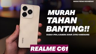 BARU LAGI REALME C61 RESMI RILIS INDONESIA Spesifikasi Lengkap Dan Harga [upl. by Duwe]