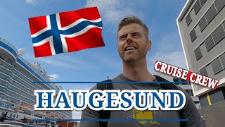 HAUGESUND NORWAY  Sky Princess Cruise Crew [upl. by Nordine]