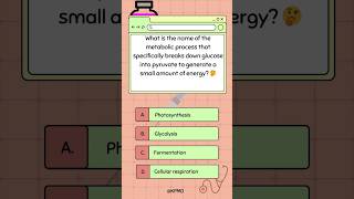 ⚡🔋 Powering Up The Secret Behind Energy Conversion in Cells mededtrivia medicalscience quiz [upl. by Ylra354]