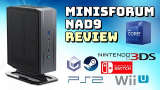 MinisForum NAD9 PC Review Intel i912900H [upl. by Esimorp]