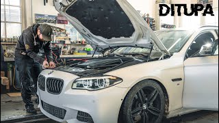 BMW F11 535d N57D30T1 Stage 1 Software LLK by dieseltuningparts [upl. by Notlrac]