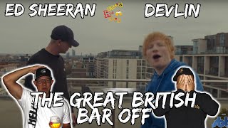 WTF ED SHEERAN amp DEVLIN  Americans React to Devlin x Ed Sheeran  The Great British Bar Off [upl. by Menell669]