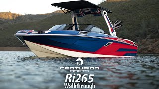 Centurion Boat 2021 Ri265 Walkthrough [upl. by Enyahs]