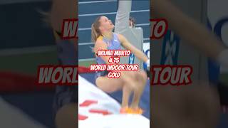 Wilma MURTO 🇫🇮❤️❤️ Pole Vault – 475 shorts athletics viral [upl. by Anilam]