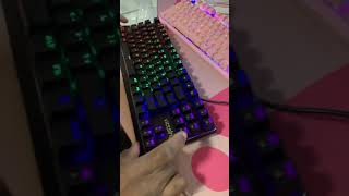 VictSing TKL mechanical keyboard gaming keyboard with Metal Rim [upl. by Jamel]