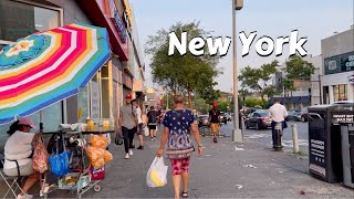 NYC 4k  Walking The Streets Bronx New York City West Fordham Road [upl. by Ellerey832]