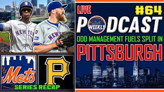 Mets ODD Bullpen Management Fuels a Split in Pittsburgh  Alonso to ASG  Mets Weekly Podcast 64 [upl. by Darrin]