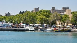 Rhodes Rodos Rhodos in the Greek Islands Greece HD [upl. by Htbazile]