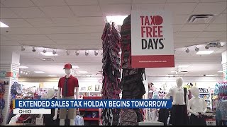 Ohio Tax Free Weekend starts Tuesday [upl. by Marnie]