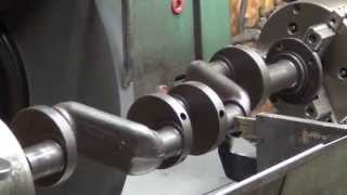 JampM Machine Company  Crankshaft Grinding [upl. by Barbara-Anne]