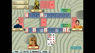 Canasta Hoyle Card Games 2003 edition [upl. by Hannad56]