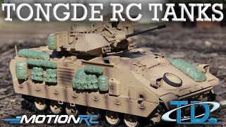 Available Now Tongde 116 Scale RC Tanks  Motion RC [upl. by Enelyw]