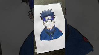 Naruto drawing 🎨  anime drawing  naruto  anime drawing painting art shorts [upl. by Fu]