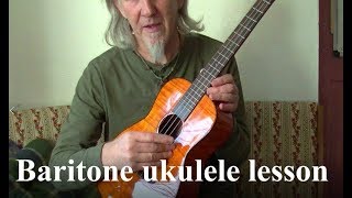 Wings Birdy baritone ukulele lesson [upl. by Lleunamme]