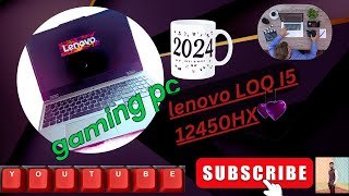 Lenovo LOQ 12450HX i5 RTX 2050 setup view [upl. by Haile119]