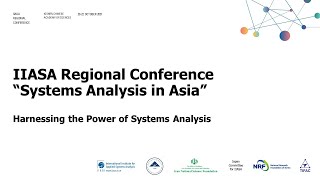 IIASAAsia21 Asia Harnessing the power of systems analysis [upl. by Leigh]