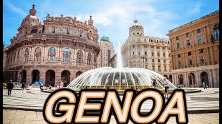 GENOA ITALY TRAVEL GUIDE 4K [upl. by Naiviv]