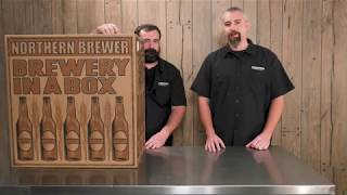 How to Homebrew with Northern Brewer Deluxe Home Brewing Starter Kit [upl. by Rene]