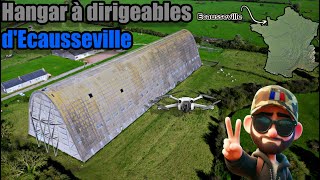 Hangar à dirigeables dEcausseville en drone [upl. by Ztnarf749]