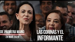 LAS CORINAS Y EL INFORMANTE  DE PRIMERA MANO [upl. by Acirretahs22]