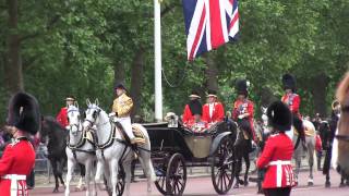 Trooping The Colour Welsh Guards part 1 [upl. by Gustie]