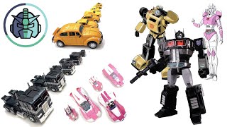 Transformers Nemesis Prime Arcee Bumblebee collection トランスフォーマー 變形金剛 [upl. by Hannan]